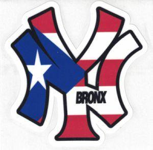 NY BRONX Decal - Puerto Rican Pride