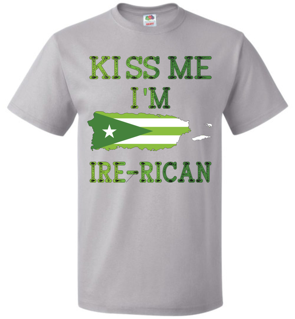 Kiss Me I'm Ire-Rican Unisex Tee