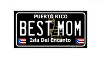 Thumbnail for Black or White Best Mom Metal Decals