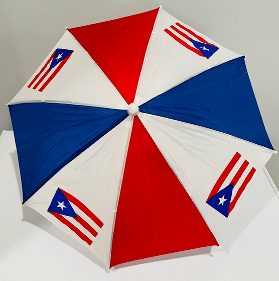 Puerto Rico Flag Umbrella Hat
