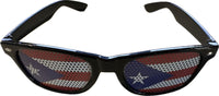 Thumbnail for Adult Puerto Rican Flag Sunglasses