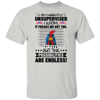 Thumbnail for I Am Currently Unsupervised - T-Shirt