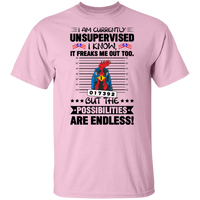 Thumbnail for I Am Currently Unsupervised - T-Shirt