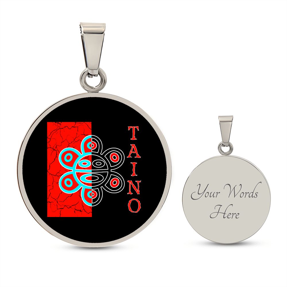 Taino Sol Necklace (Gold or Silver)