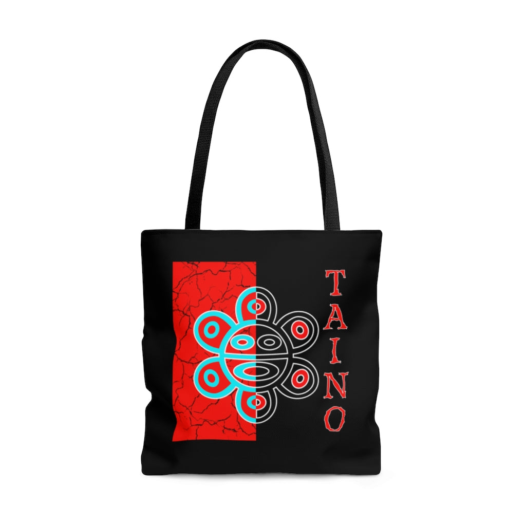 Taino Dual Sided Sun God Canvas Bag - AOP Tote Bag
