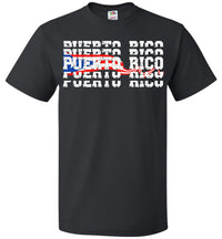Thumbnail for Repeat Puerto Rico Flag T-Shirt (Youth Med - 6XL)