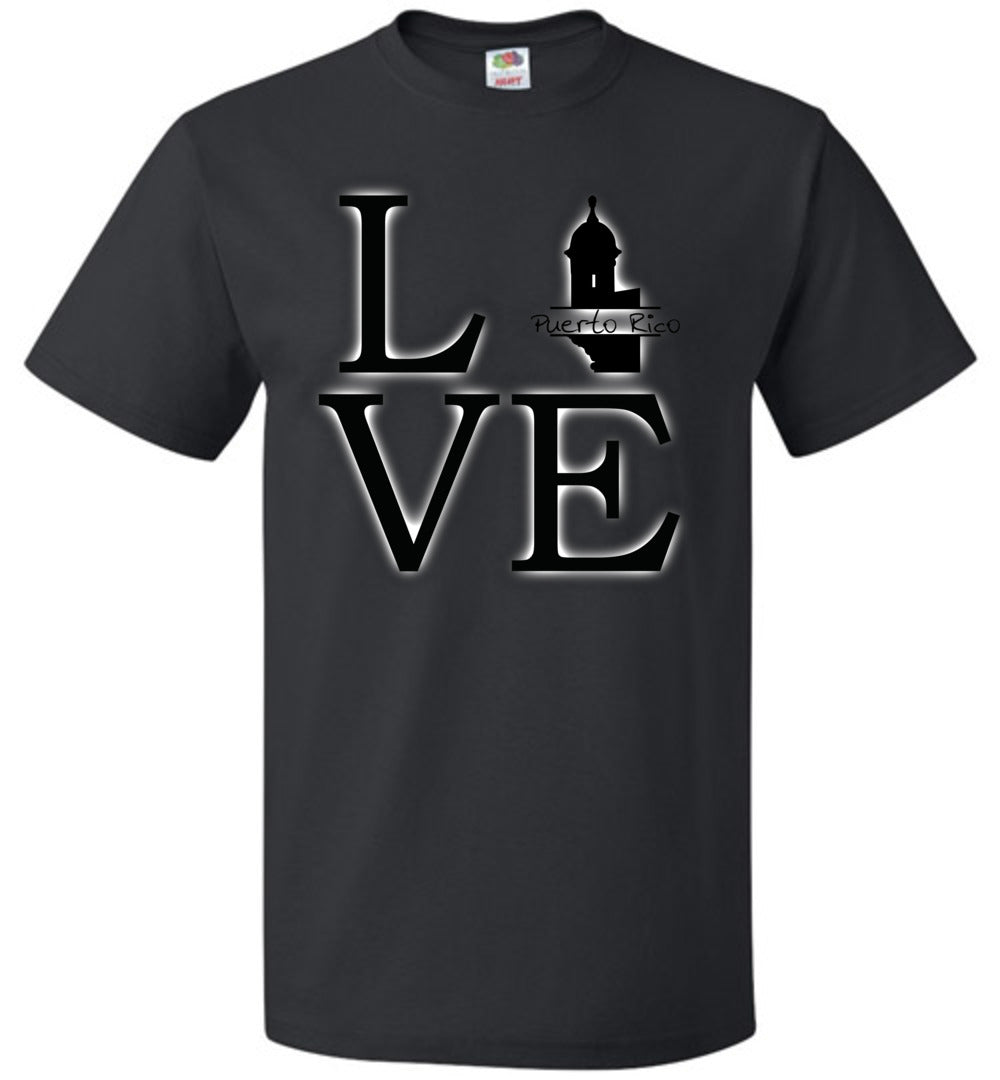 Love Puerto Rico W/ Garita T-Shirt (Small-6XL)