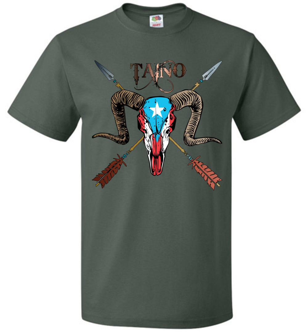 Taino Ram Skull (Youth Medium - 6XL) T-Shirt