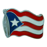 Thumbnail for Belt Bukle - Puerto Rico Flag