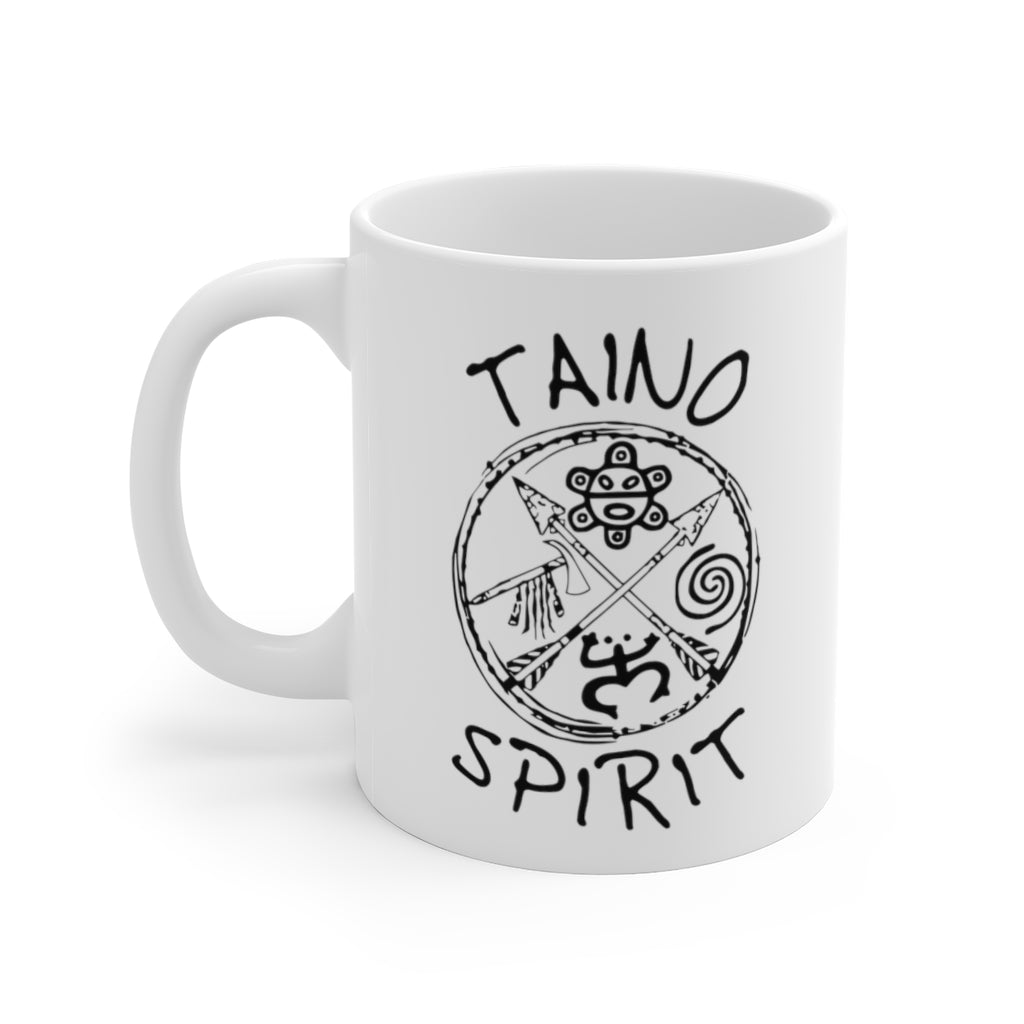 Taino Spirit - White Ceramic Mug