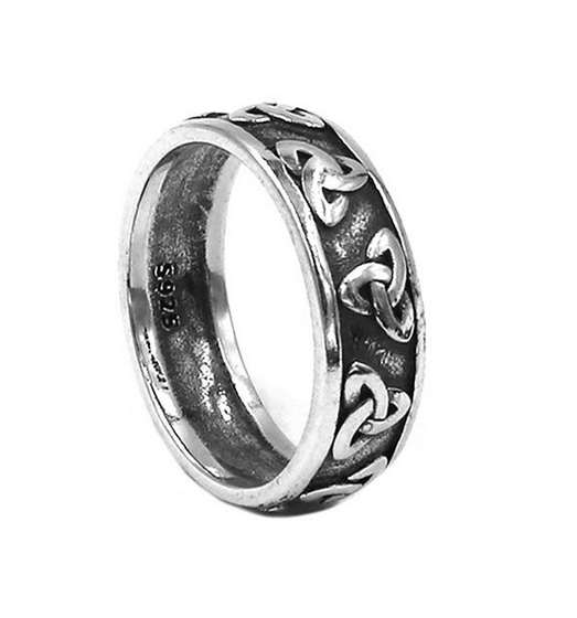 CELTIC KNOT STERLING SILVER RING