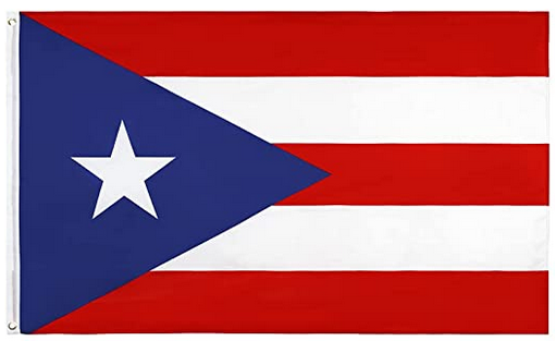 High Quality Machine Sewn Puerto Rico Flag 2'x3'
