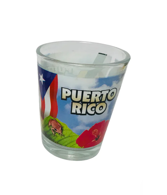 Puerto Rico Themed 2 Set Shot Glass Style A
