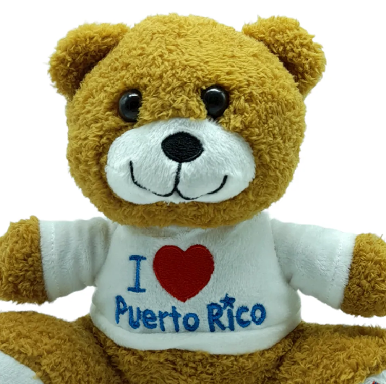 I Love Puerto Rico Plush Bear (Osos)