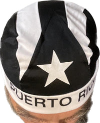 Thumbnail for Black Puerto Rico Flag Durag