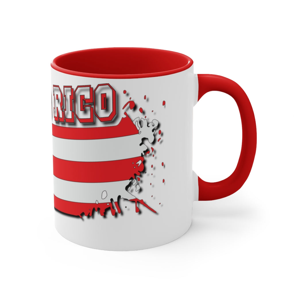 Splash Puerto Rico - Accent Coffee Mug, 11oz