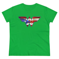 Thumbnail for Boricua Wonder Woman 3 Ladies' 5.3 oz. T-Shirt