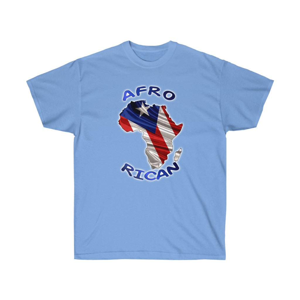 Afro Rican Continent Flag - Unisex Ultra Cotton Tee
