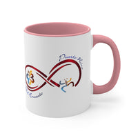 Thumbnail for Infinite Puerto Rico Love - Accent Coffee Mug, 11oz