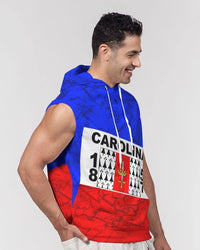 Thumbnail for CAROLINA Premium Heavyweight Sleeveless Hoodie - Puerto Rican Pride
