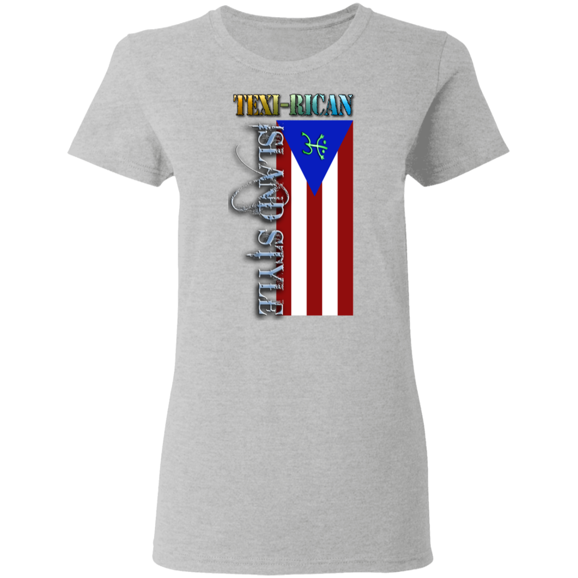 Texi-Rican Ladies' 5.3 oz. T-Shirt