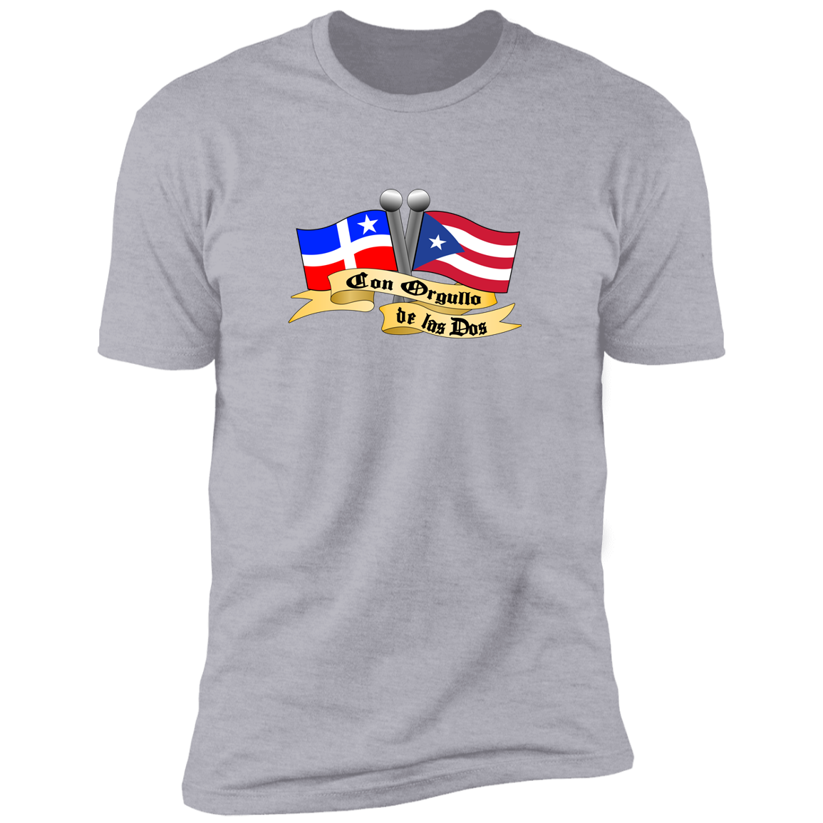 Lares & Modern PR Flags Premium Short Sleeve T-Shirt - Puerto Rican Pride