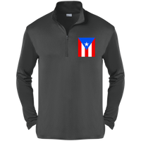 Thumbnail for Puerto Rico Flag Competitor Embroidered 1/4-Zip Pullover (Small-4XL)