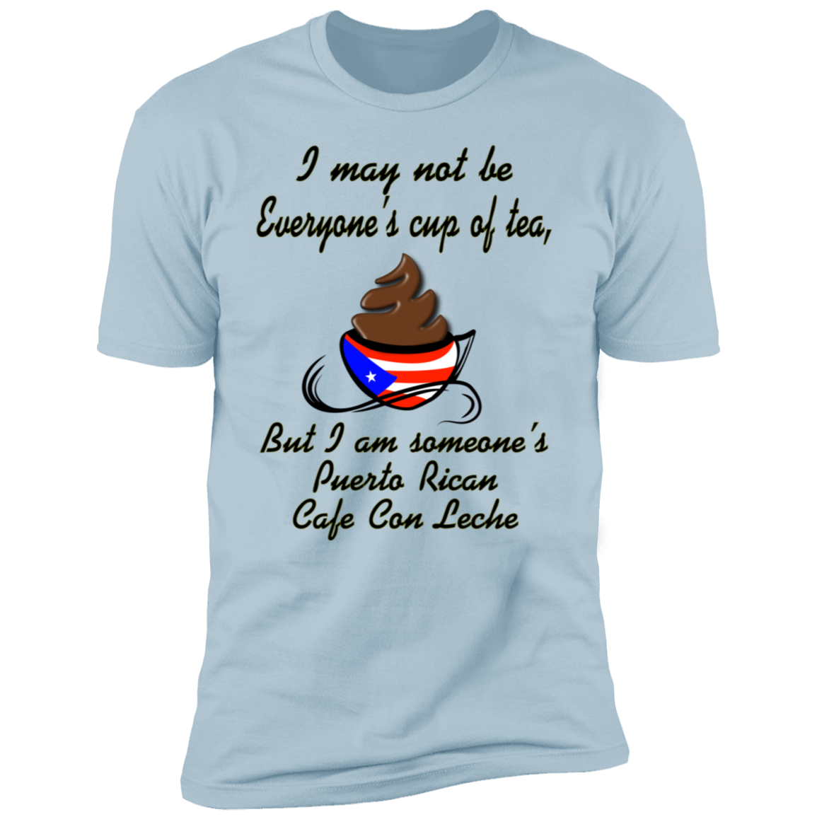 PR Cup of Tea Premium Short Sleeve T-Shirt - Puerto Rican Pride