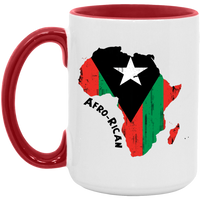 Thumbnail for Afro-Rican 15oz. Accent Mug