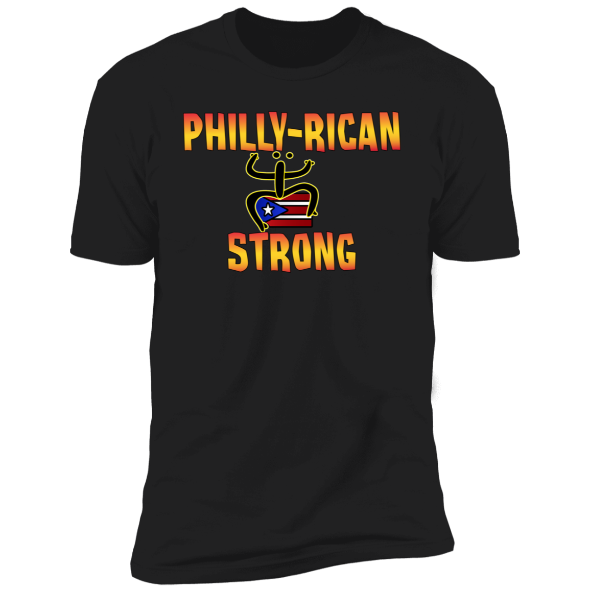Philly-Rican Strong Premium Short Sleeve T-Shirt - Puerto Rican Pride