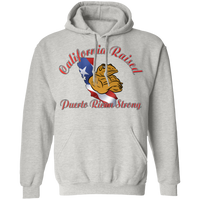 Thumbnail for California Raised PR Strong Pullover Hoodie - Puerto Rican Pride