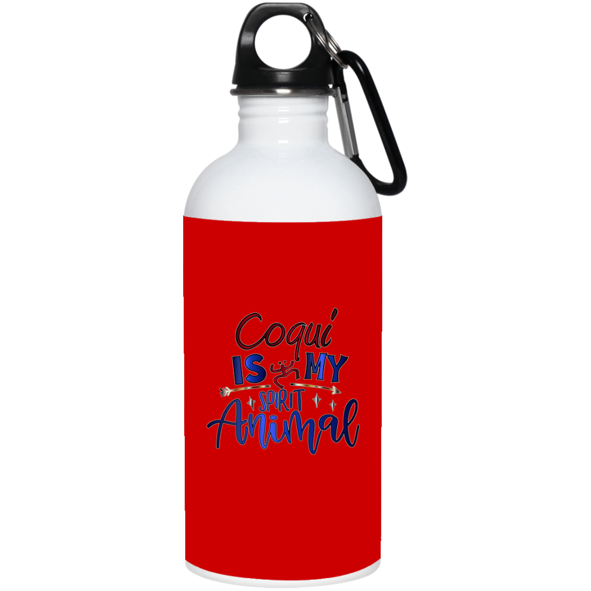 Coqui Is My Spirit Animal 20 oz. Stainless Steel Water Bottle