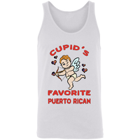 Thumbnail for Cupids Favorite PR Unisex Tank - Puerto Rican Pride