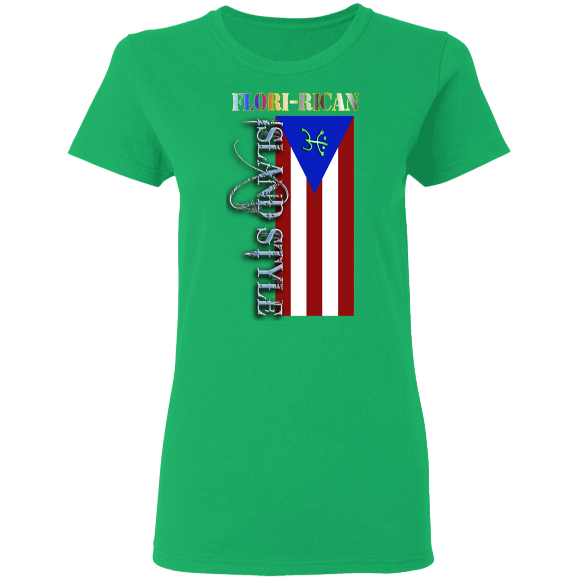 Flori-Rican Ladies' 5.3 oz. T-Shirt