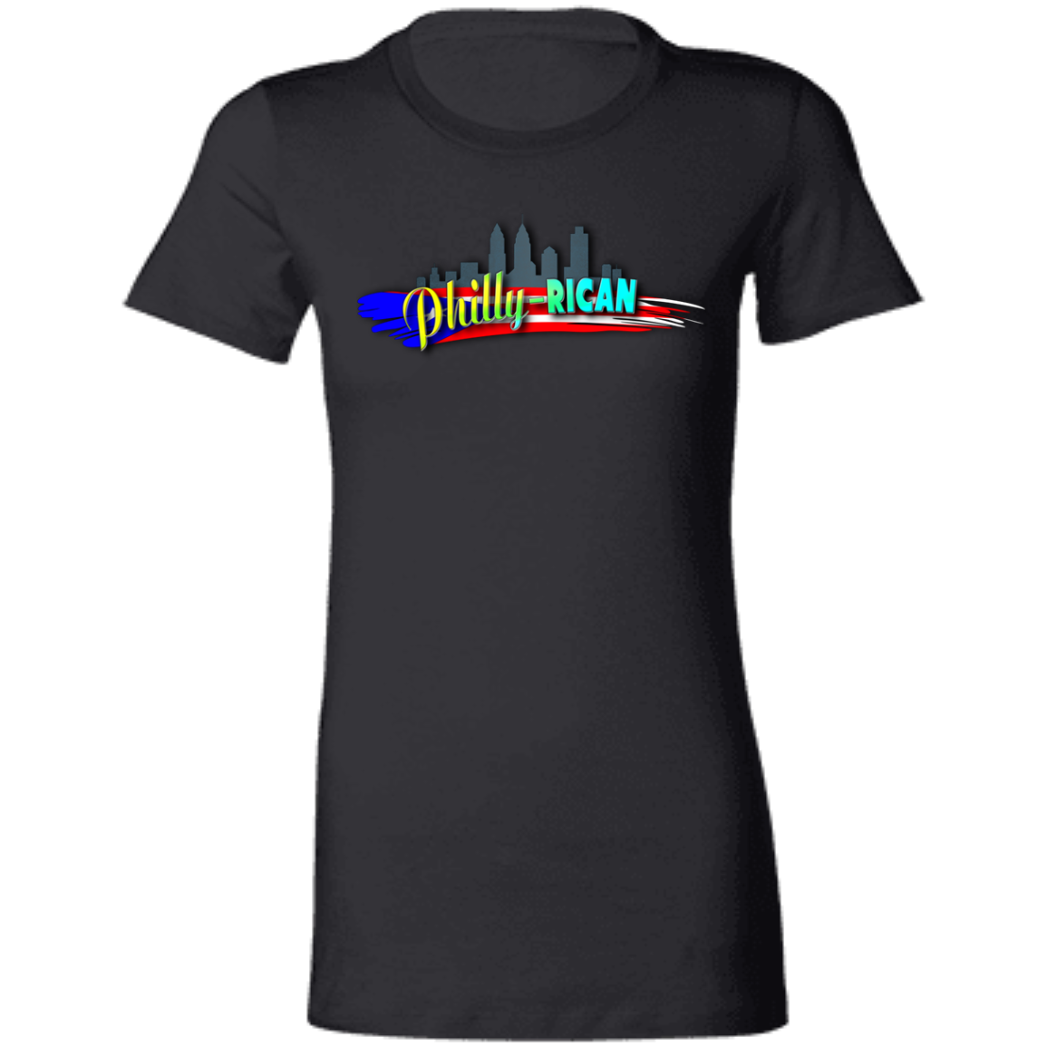 Philly-Rican Ladies' Favorite T-Shirt - Puerto Rican Pride