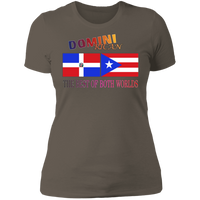 Thumbnail for Domini Rican  Ladies' Boyfriend T-Shirt - Puerto Rican Pride