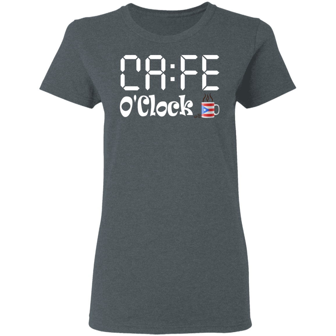 Cafe O'Clock 5.3 oz. T-Shirt