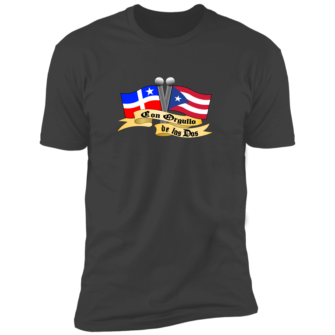 Lares & Modern PR Flags Premium Short Sleeve T-Shirt - Puerto Rican Pride