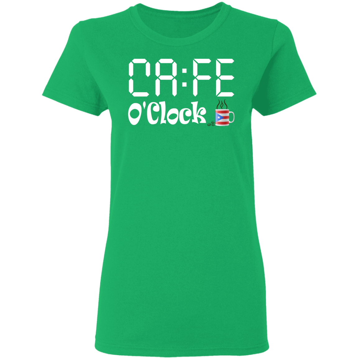Cafe O'Clock 5.3 oz. T-Shirt