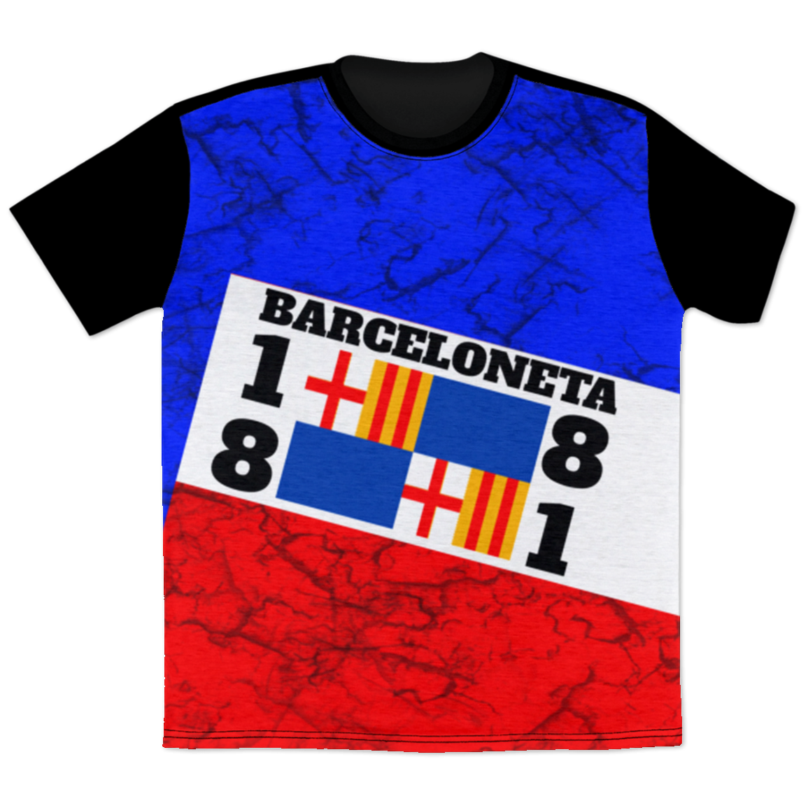 Barceloneta T-Shirt - Puerto Rican Pride