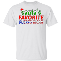 Thumbnail for Santa's Favorite PR 5.3 oz. T-Shirt - Puerto Rican Pride