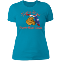 Thumbnail for Florida Raised PR Strong Boyfriend T-Shirt - Puerto Rican Pride