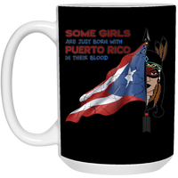 Thumbnail for Some Girls Are Just Born With It 15 oz. White Mug