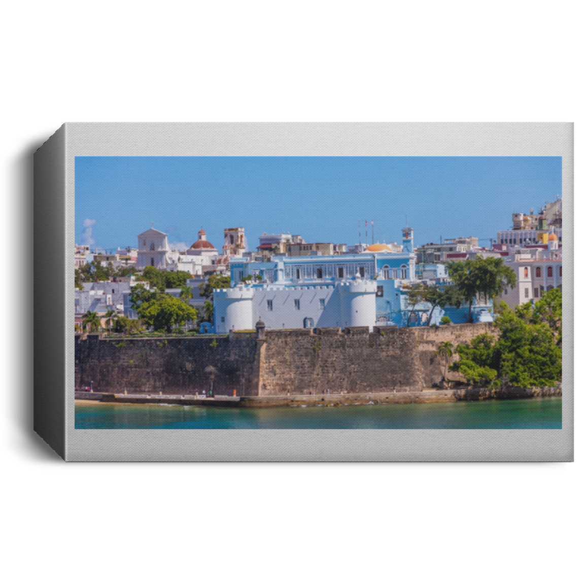 Puerto Rico Landscape Canvas 1.5in Frame
