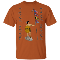 Thumbnail for Taino Proud and Strong 5.3 oz. T-Shirt - Puerto Rican Pride