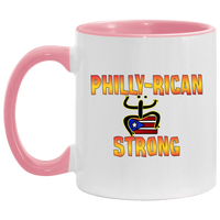 Thumbnail for Philly-Rican Strong 11OZ Accent Mug - Puerto Rican Pride