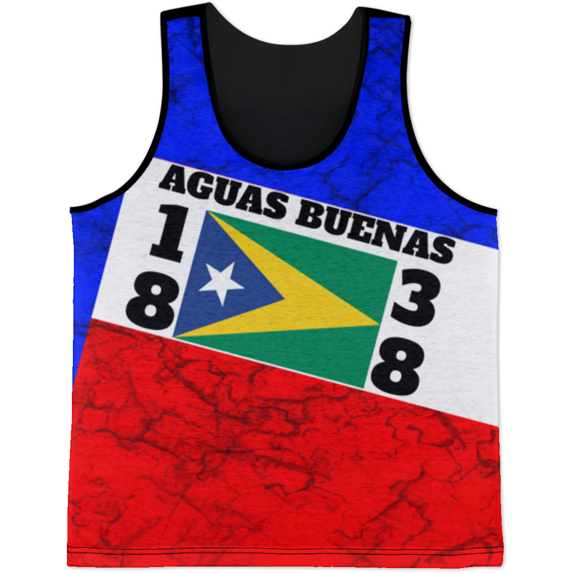 Aguas Buenas Tank Top - Puerto Rican Pride