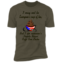 Thumbnail for PR Cup of Tea Premium Short Sleeve T-Shirt - Puerto Rican Pride