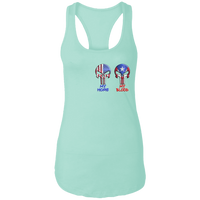 Thumbnail for My Home My Blood Ladies Ideal Racerback Tank