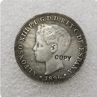 Thumbnail for Replica 1896 40 Centavos Puerto Rico Coin